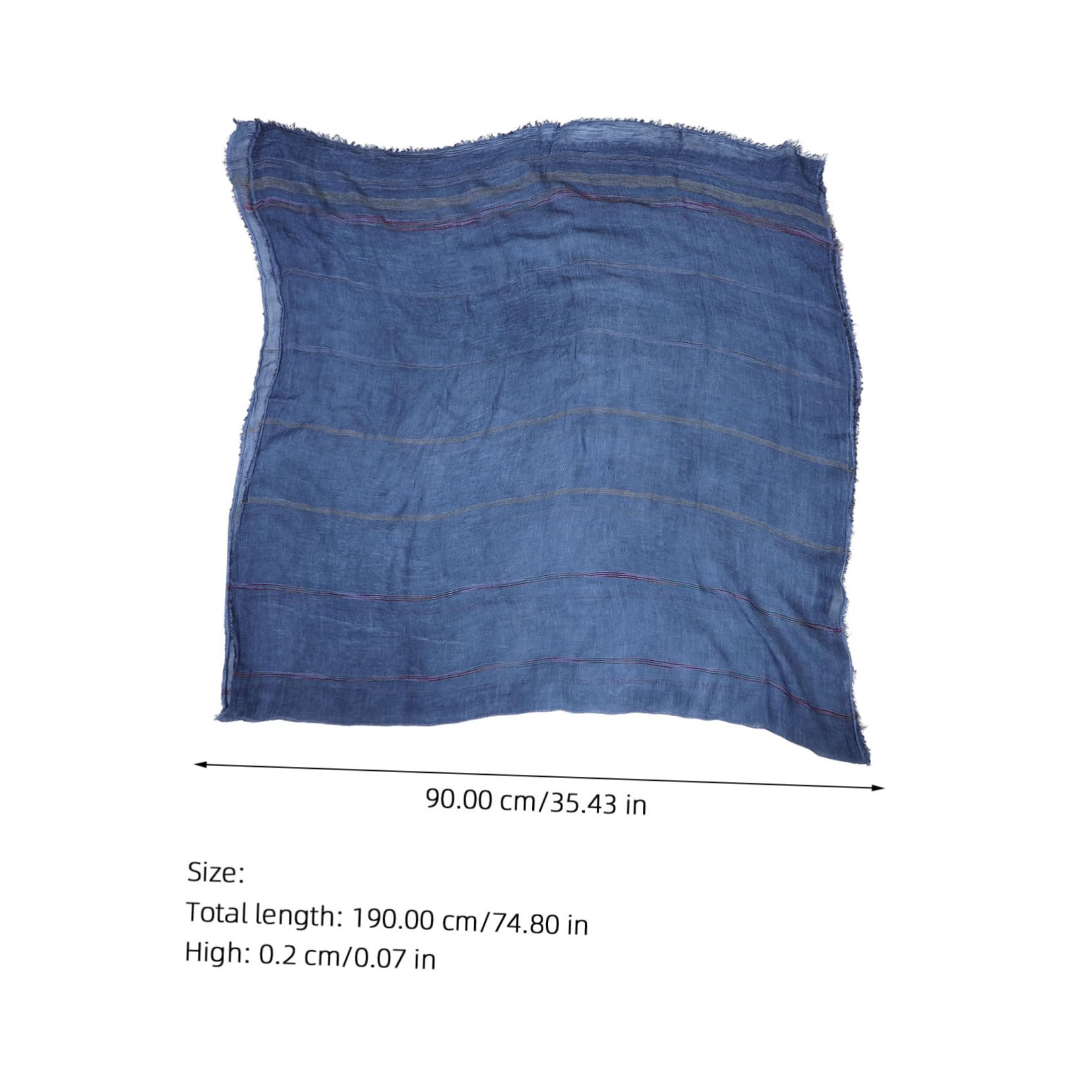 LIFKOME Unisex Striped Warm Cotton Scarf for Autumn Lightweight Soft Large Decorative Scarf Classic Colors for Cold Weather Gifting and Everyday Wear