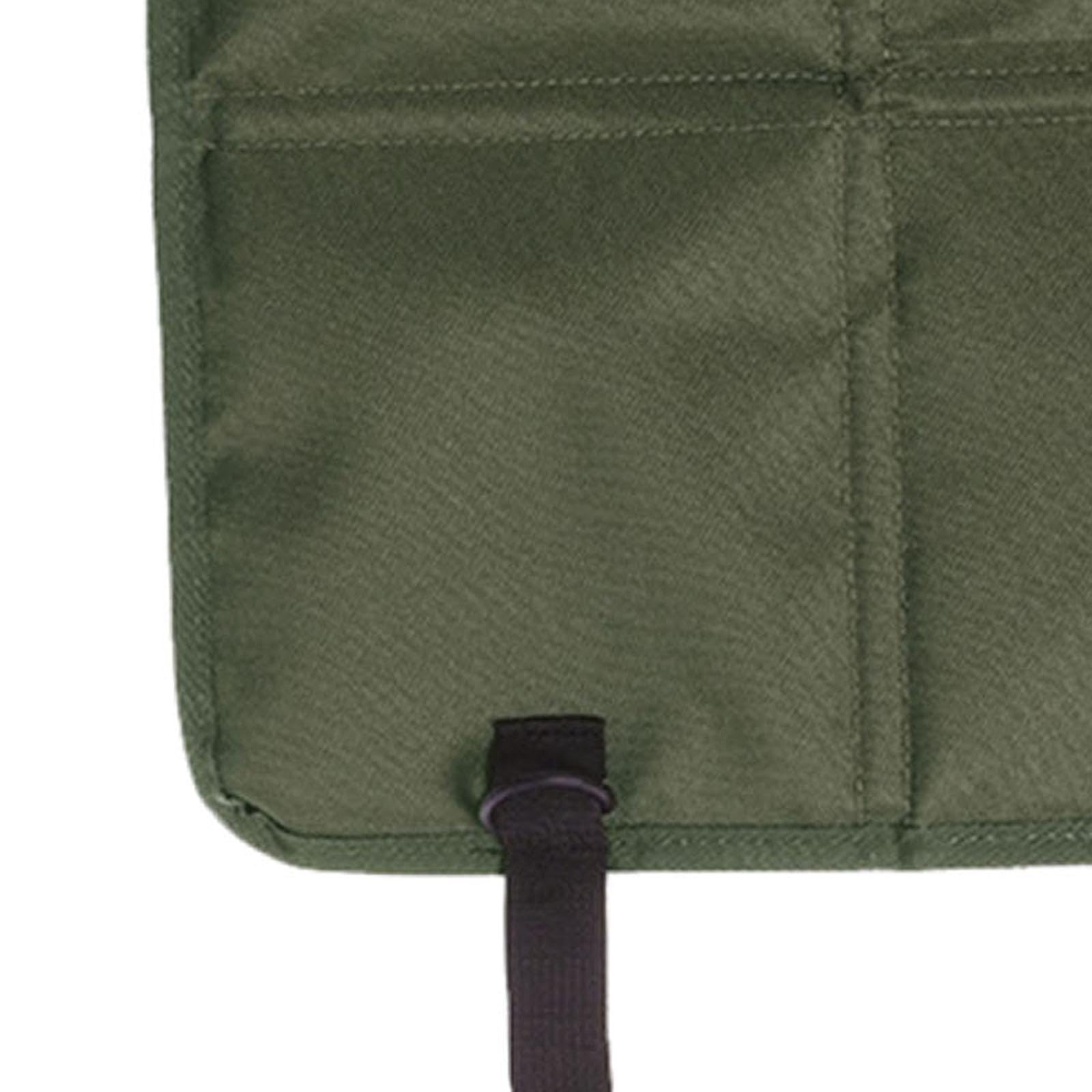 Menolana Foldable Cushion Seat Stadium Seat Pad Convenient Lightweight Compact Mini Outdoor Sitting Mat for Mountain Climbing Picnic, Green