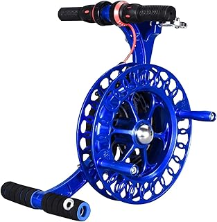 Kite Reel Winder Kite Reel, Kite String Winder, Blue Grip Wheel, Large Winding Reel, for Adults, for Outdoor Kite Line Flying (Color : Blue, Size : 32cm) (Color : Blue, Size : 26cm)
