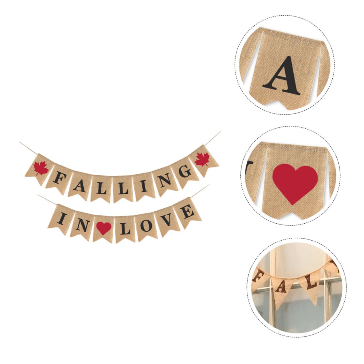 MAGICLULU 3 Pezzi Di Striscioni Per Feste Di Matrimonio Decorazioni Per Matrimonio Ghirlande Da Appendere Accessori Per Foto Di Fidanzamento