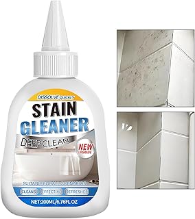 壁用カビ取りジェル | 200ml 多用途 業務用 強力洗浄,洗濯槽クリーナー兼用 | シミ・布・ゴム・家電・浴室・玄関・キッチン・シンク・タイル・コーキング・ベビー用品・パーティー・旅行・オフィス用