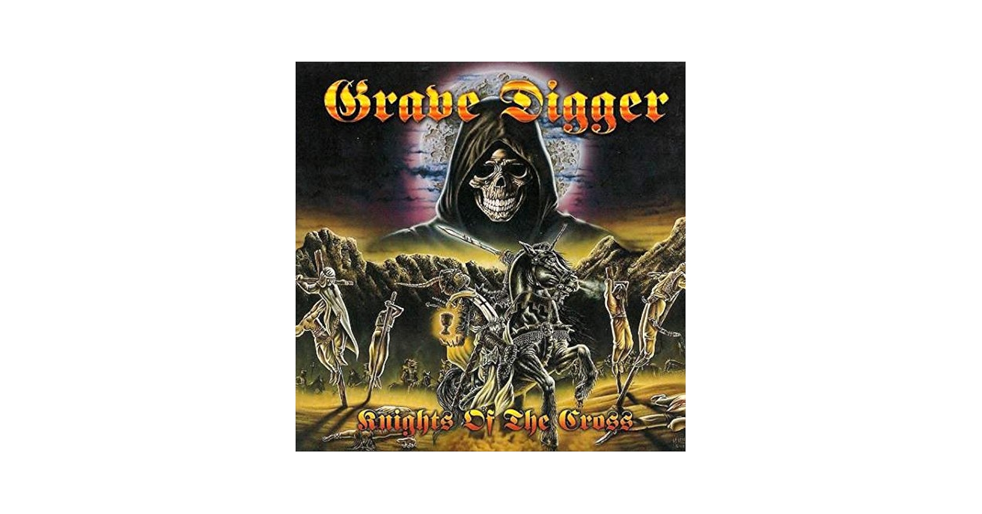 Grave Digger - Knights Of The Cross - GUN Records - GUN 162