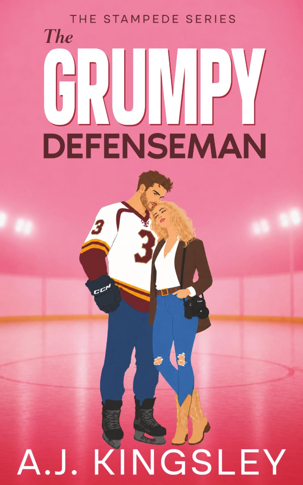 The Grumpy Defenseman: A Forced Proximity Hockey Romance