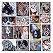Pet Portrait Painting, Custom 11x14 Dog Acrylic Gallery Wrapped Canvas Portrait, Origianal Art From Photograph, Signed by Artist, Christmas Animal Handmade Wall Decor