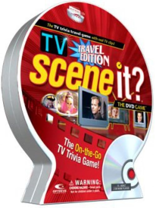 Scene It? TV Trivia DVD Game, Travel Edition
