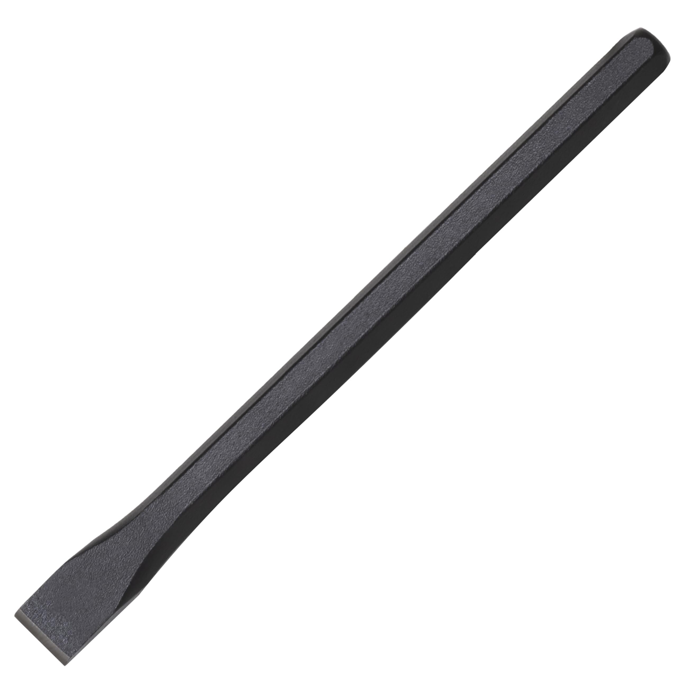 AERZETIX - C68474 - Scalpello piatto per calcestruzzo pietra roccia 300x18x25mm senza paramano - manico esagonale - in acciaio al carbonio