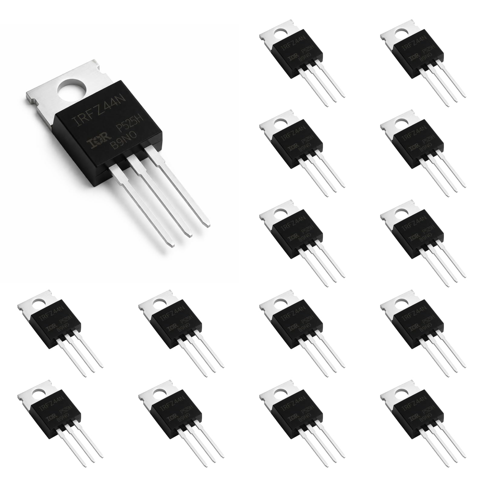 IRLZ44N MOSFET N canale 55V 47A TO-220AB Transistor set MOSFET di potenza per progetti elettronici