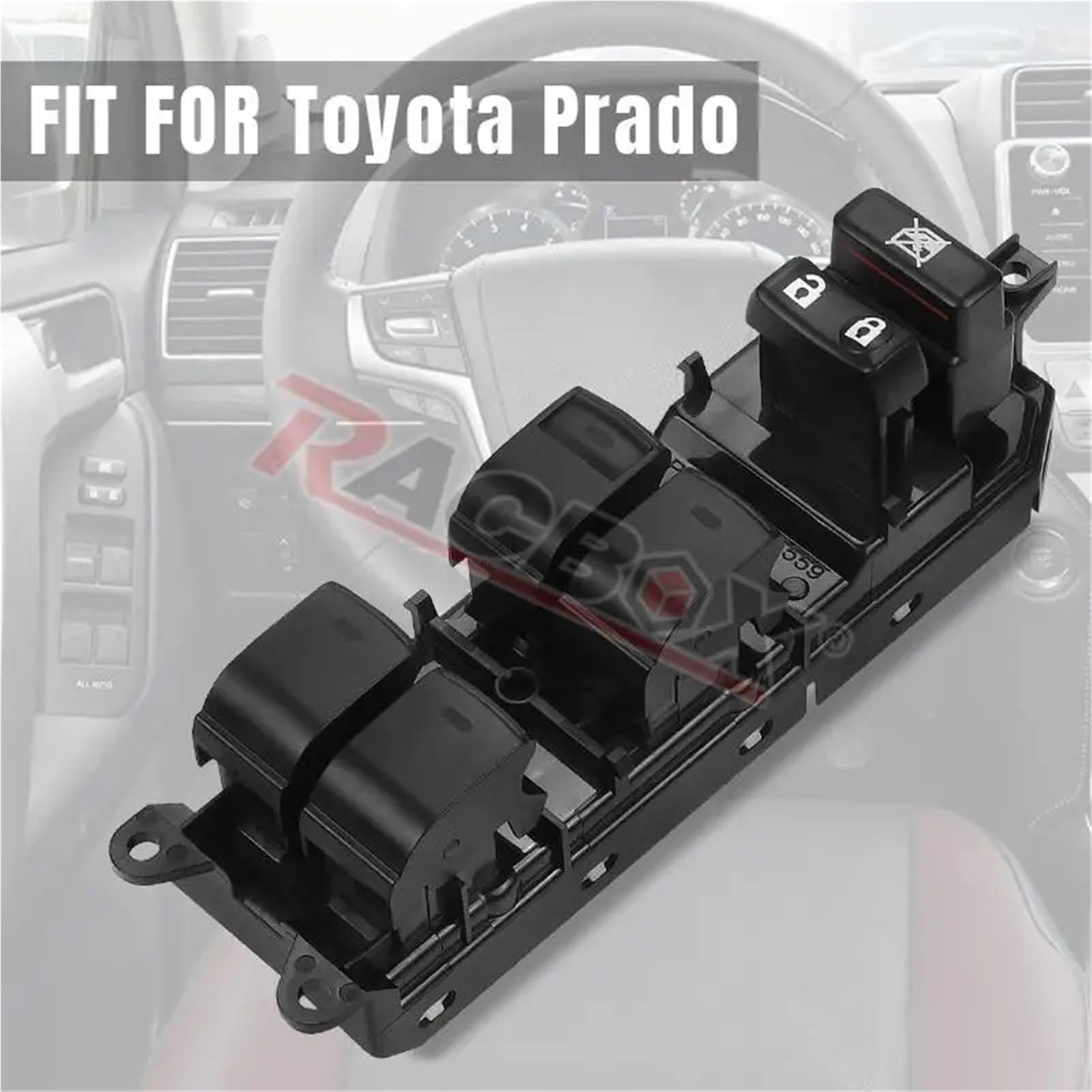 Power Window Master Switch Compatible With Toyota Land Cruiser