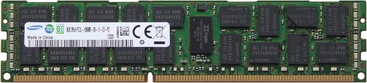 Samsung 8GB DDR3 1600MHz PC3-12800 ECC Registered DIMM 1.5V Server RAM Memory