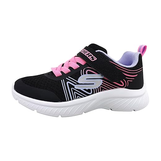 Skechers Unisex-Child Microspec Plus-Swirl Sweet Sneaker