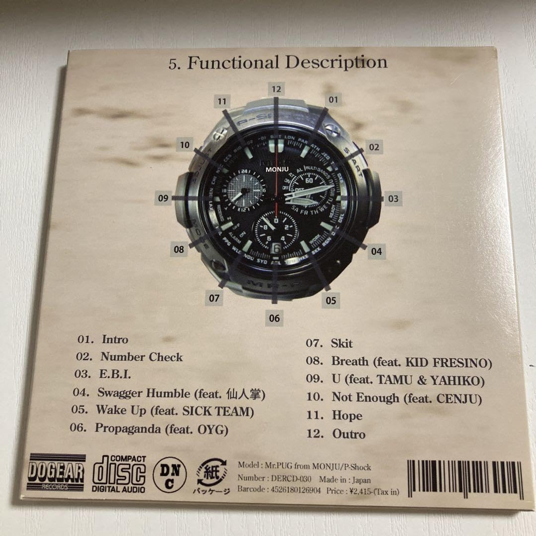 Amazon.co.jp: Mr.PUG from MONJU P-Shock CD : パソコン・周辺機器