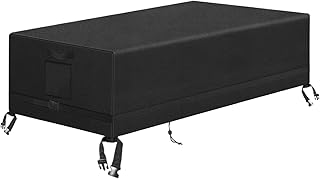 Protección para Mesa de Fútbol, Funda Protectora Para Juego de Futbolín Exterior Con Hebilla Ajustable, Protector de Muebles de Exterior Resistente al Agua y UV para Patio Jardín Terraza