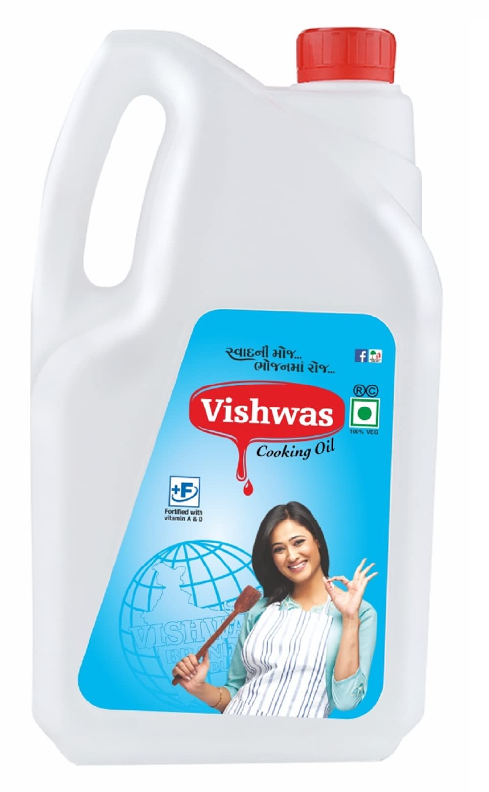 VISHWAS BRAND Palmolein Oil-5 Litre Jar|Refined Palm Oil 100% Pure Palmolein Cooking Oil (B09JZQD75F) Amazon Price History, Amazon Price Tracker