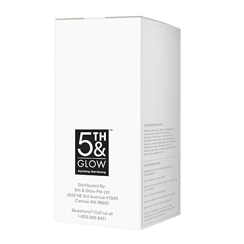 Miniatura 9 de 5th & Glow Suero antioxidante Glowic para cara, mejora la tez de la piel, reduce la apariencia de líneas finas y arrugas, 1 onza