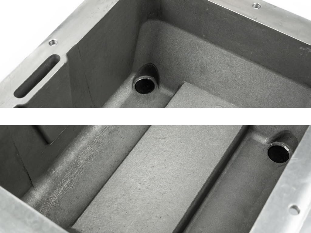 Coppa Olio Motore In Alluminio 3,5 Litri Compatibile Con Fiat 500 N, 500 D, 500 F, 500 L, 500 R, 126, Autobianchi Bianchina Berlina, Trasformabile e Cabriolet Epoca