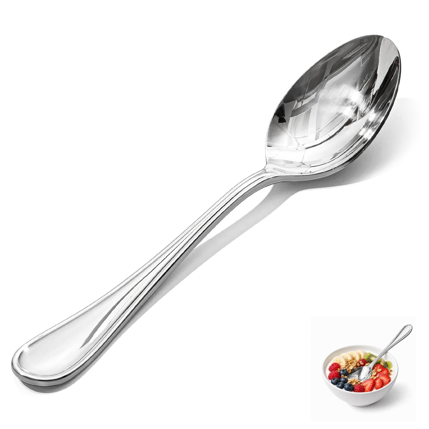 12-Piece 8-Inch Teardrop Dinner Forks Set, 18/10 Stainless Steel Table Fork — Amazon image 10