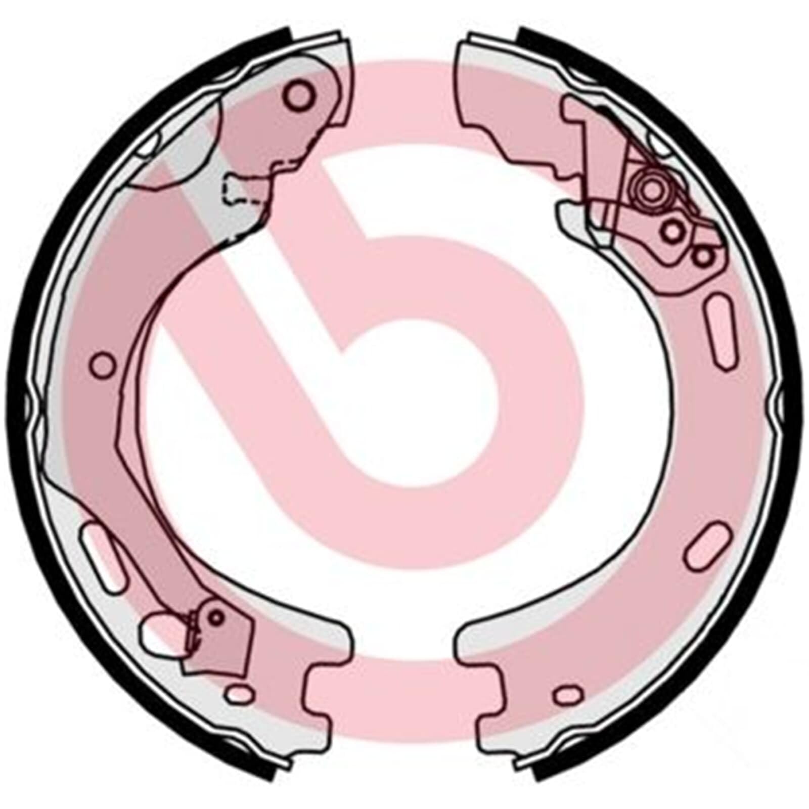 BREMBO S 44 509 Mâchoire et Accessoire de Frein
