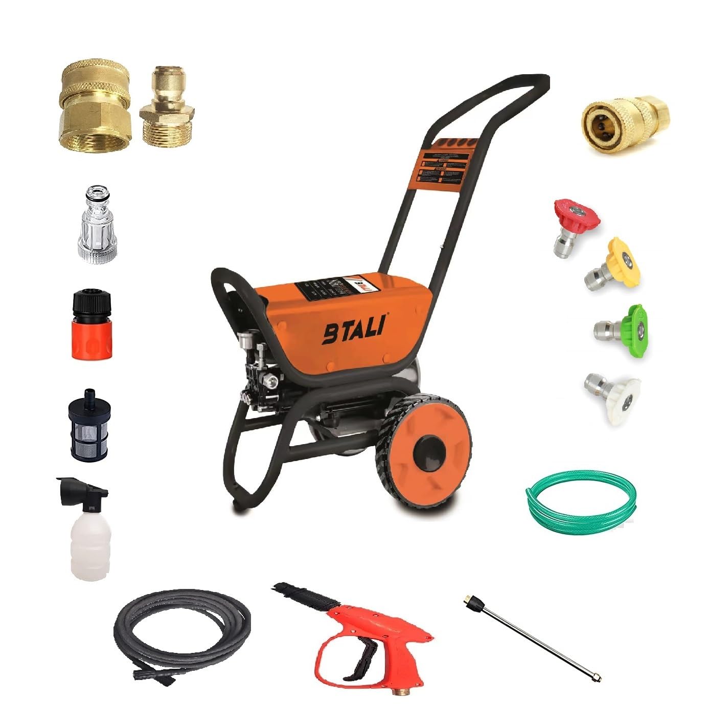 BTALI 2200 WATT 190 BAR Pressure HIGH Pressure Washer Pump