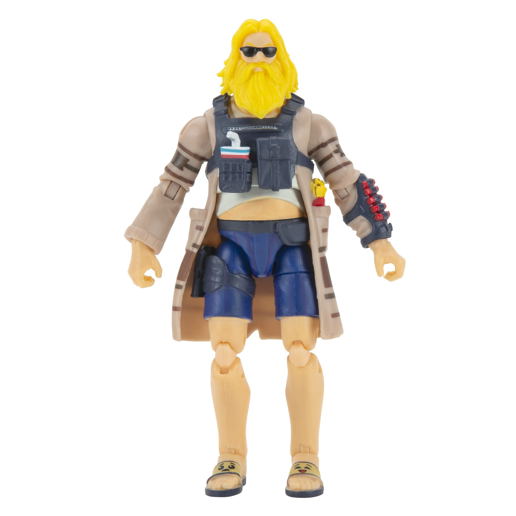 FORTNITE FNT0733 Mudflap - Ferngesteuertes Feature Fahrzeug mit beweglicher Actionfigur und Zubehör, Spielzeug ab 8 Jahren Mudflap - Relaxed Fit Jonesy