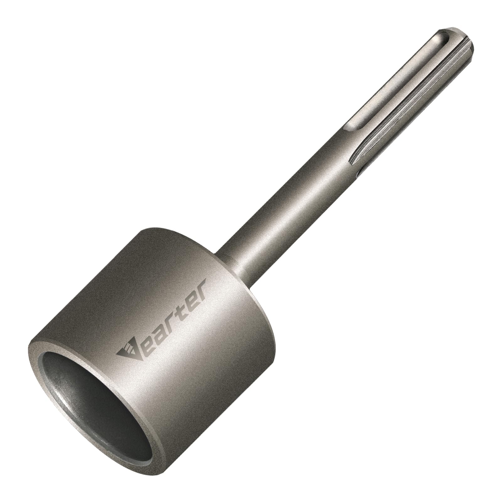 SDS MAX - Destornillador de poste en T para varillas de tierra de 5.1 cm, puntas adaptadoras de acero 40CrMo para todos los taladros de martillo giratorio SDS-MAX, herramienta resistente de
