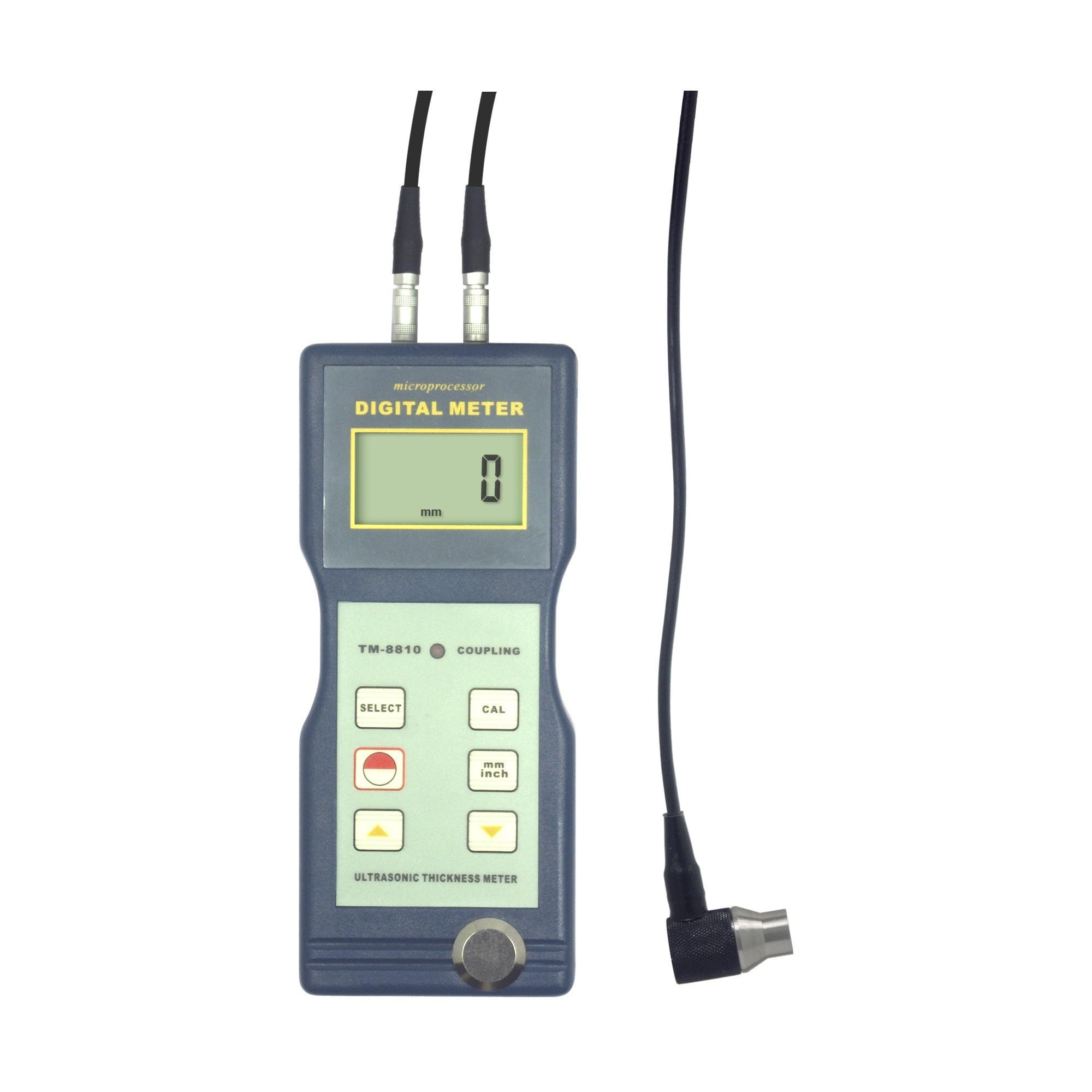 Thickness Gauge Digital Ultrasonic Thickness Gauge 1.5-200mm/0.06-8inch Width Measuring Instruments