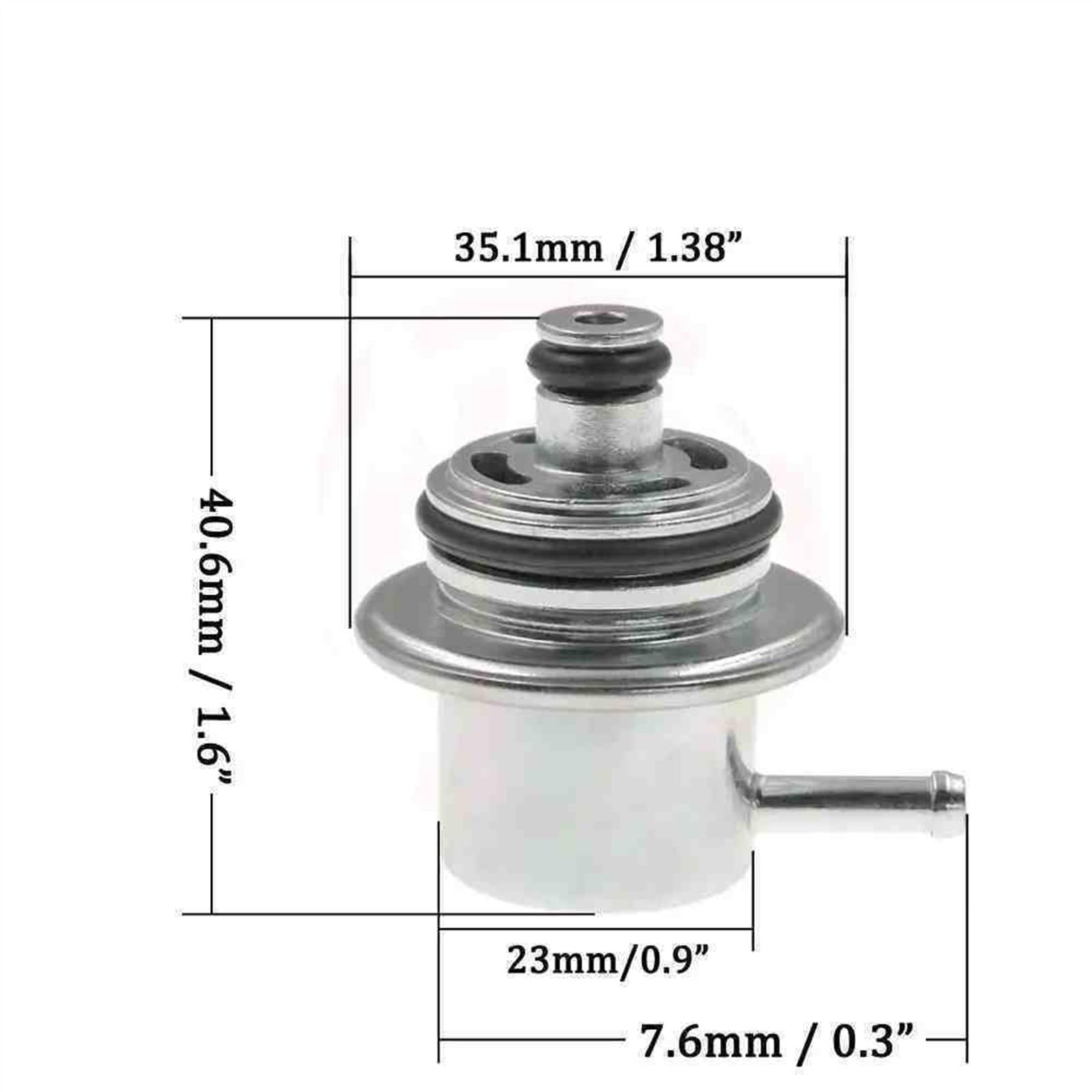 Pasuje do Hyundai dla Kia Santa Fe Sonata Optima 2.4L 1999 2000-2006 3530138300A 35301-38300A 35301-38300 Regulator ciśnienia paliwa silnika