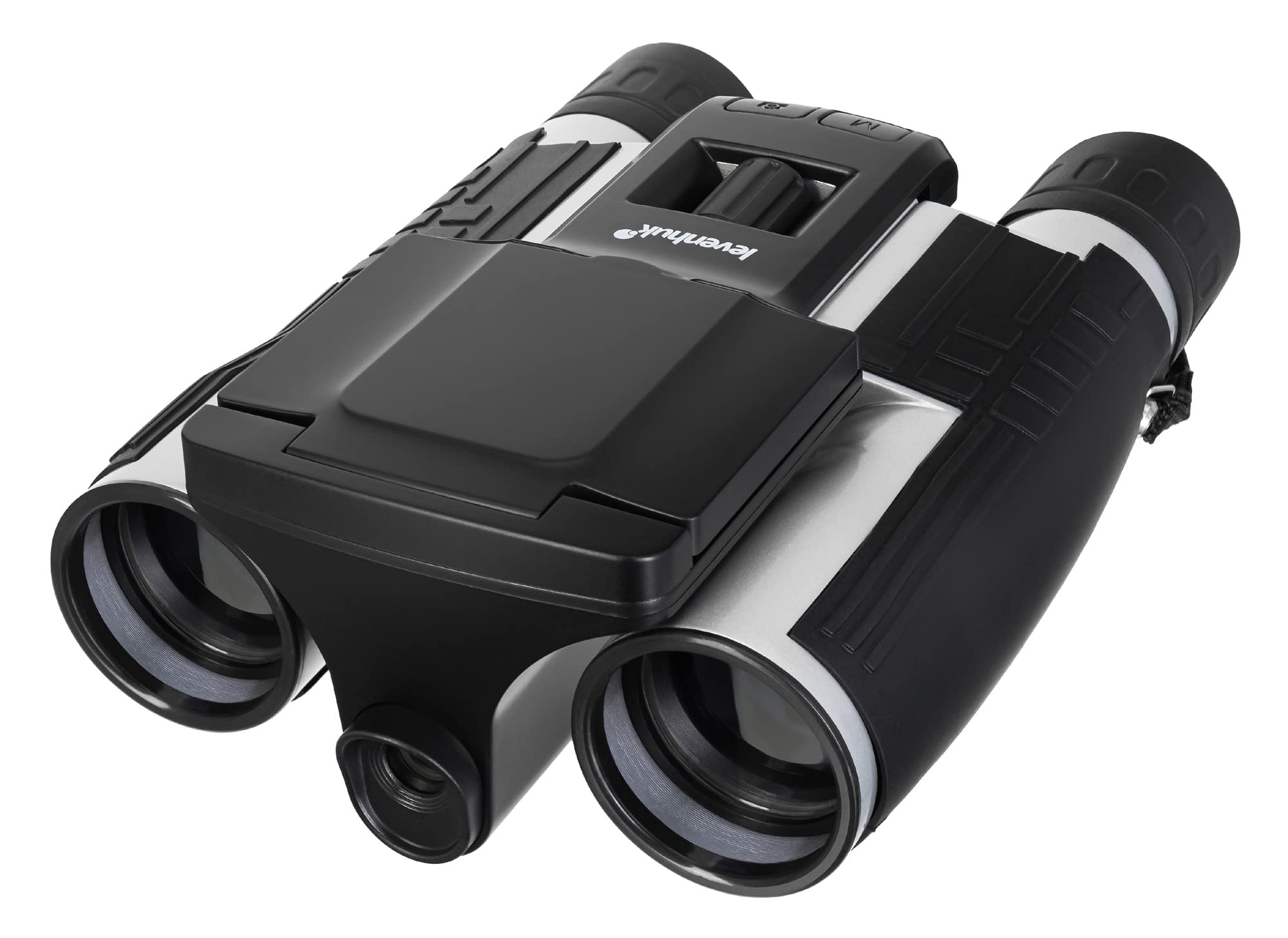 Levenhuk Atom Digital DB20 LCD Binocolo Potente, Compatto e Leggero, con Display LCD Integrato e Videocamera