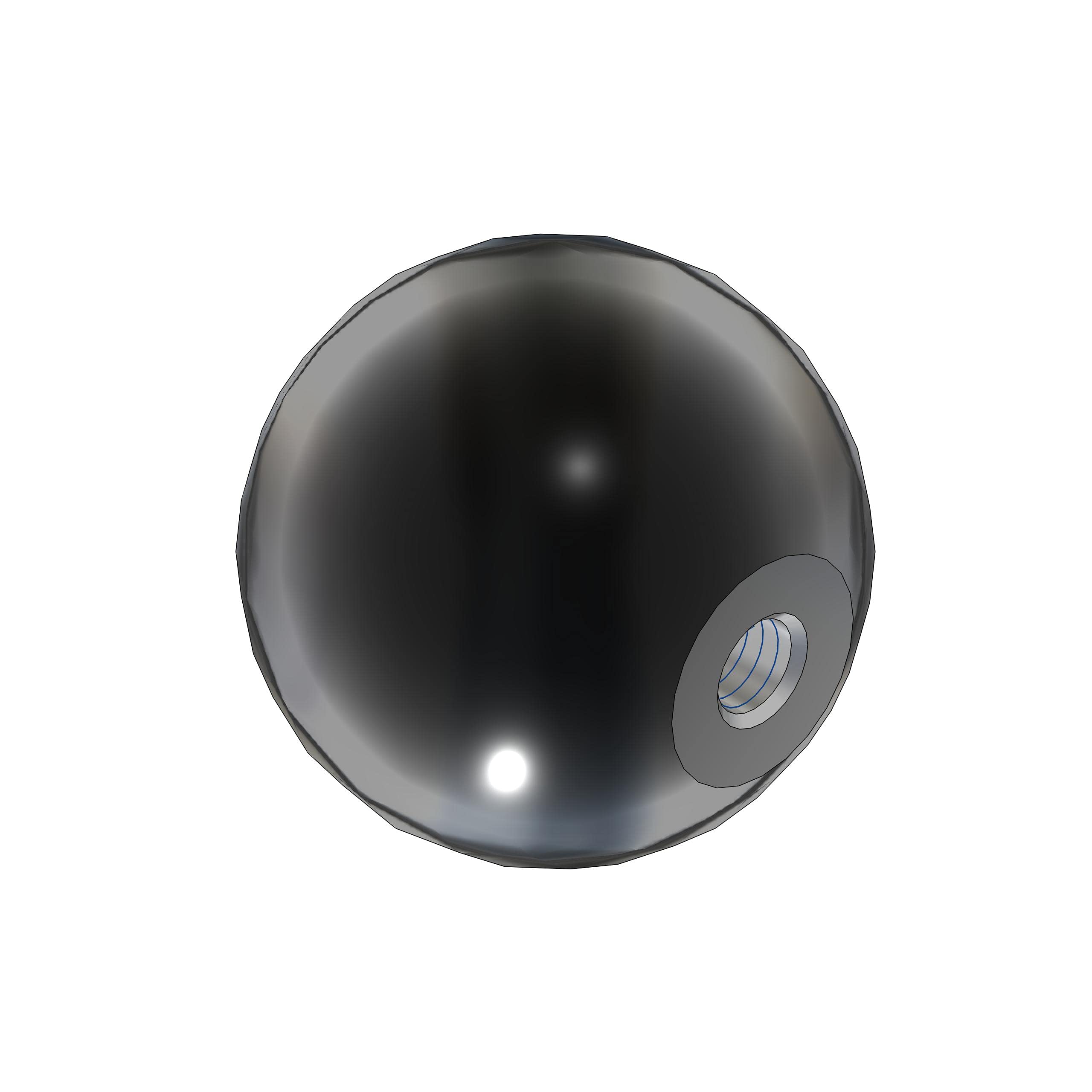 DimcoGray Threaded Ball Knobs - 1 7/8