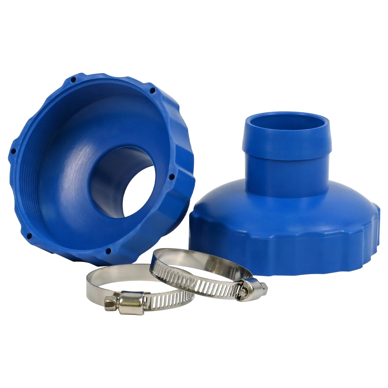 Photo 1 of 11238 (two pack) hose adapter for above ground pool, compatible with wall mounted pool surface skimmers 28000E, 28335EH, 28337EH, 28341WA, 28345WA, 28365EH, 28375EH, 28395E
