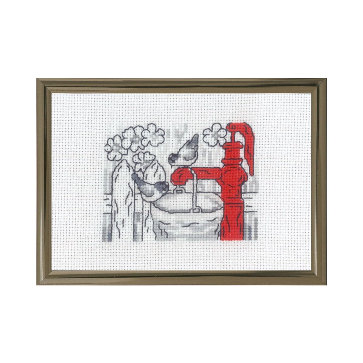 Permin Counted Cross Stitch Kit Water Post