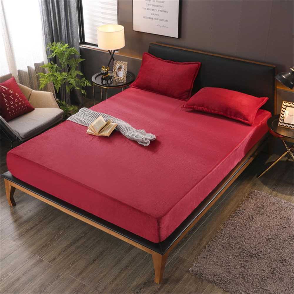 Mateju Drap Housse En Microfibre Imperméable Matelas Epais Étanche