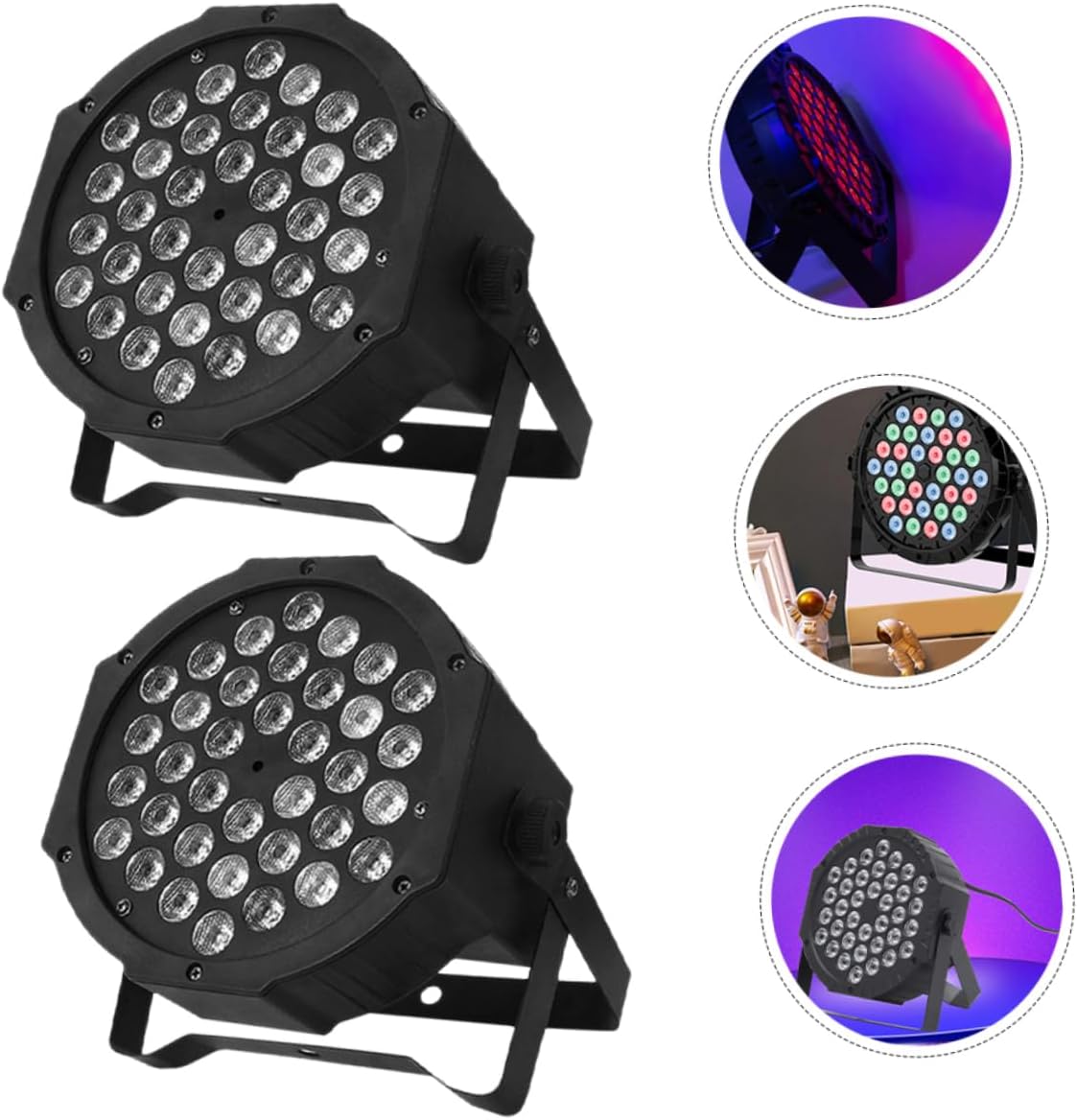 2pcs Led Stage Lights Bar Sound Controlled Performance Lighting for Weddings Parties and Events Us Create Stunning Visual Effects Led Stage Lighting