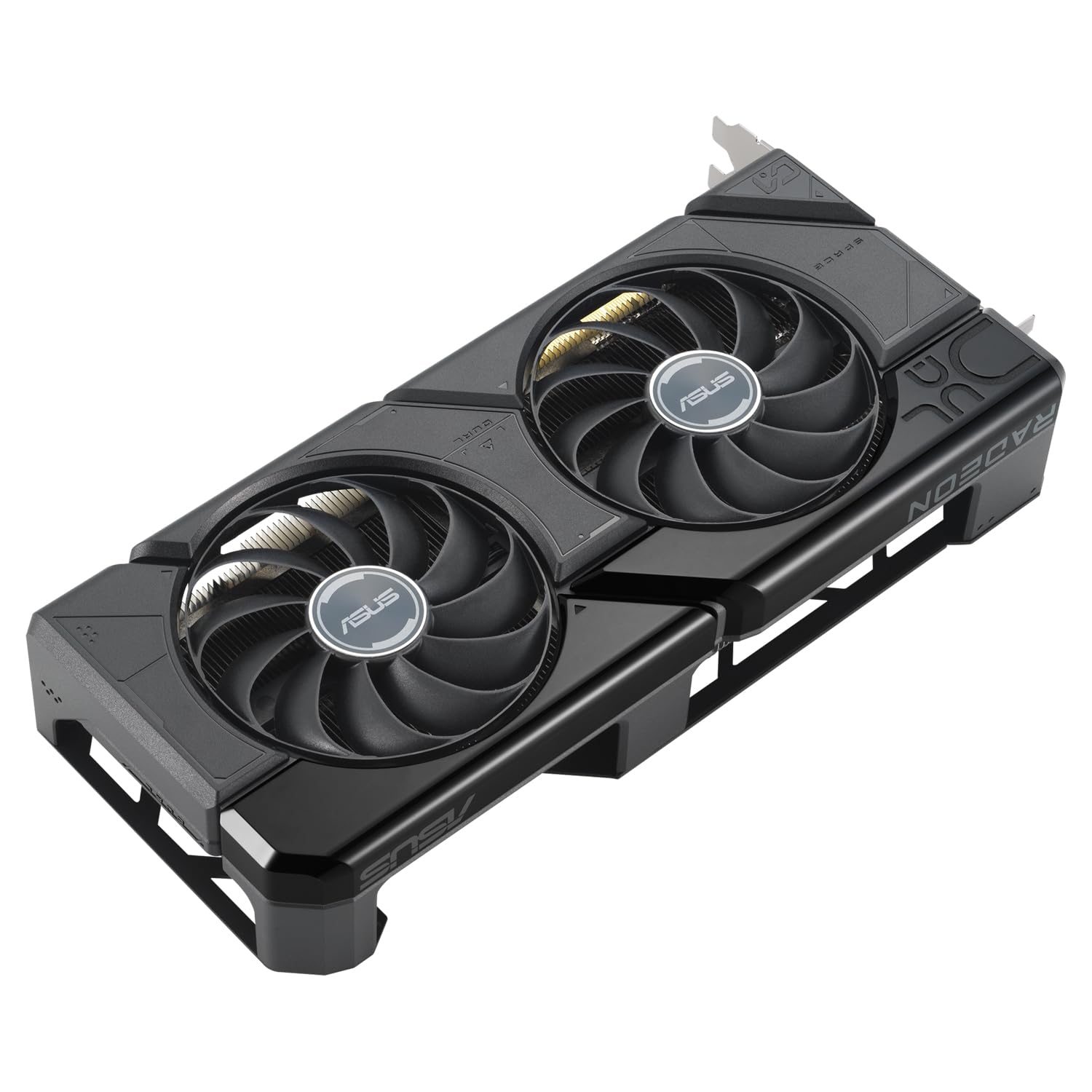 ASUS Dual Radeon RX 7700 XT OC Edition 12GB GDDR6 Gaming Grafikkarte (AMD Radeon RX7700XT, PCIe 4.0, 1x HDMI 2.1, 3X DisplayPort 2.1, DUAL-RX7700XT-O12G, schwarz)