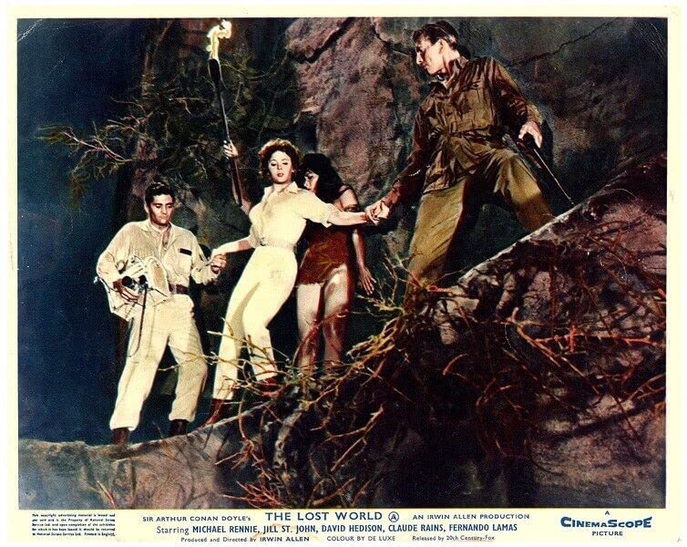 The Lost World 1960 Jill St. John Vitina Marcus David Hedison 11x14 photo