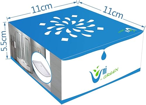 Miniatura 9 de Uni-Green Desagüe redondo de 4-14 pulgadas para base de ducha, tubo de 2 pulgadas, sin calafateo de PVC, drenaje de ducha de acero inoxidable 304