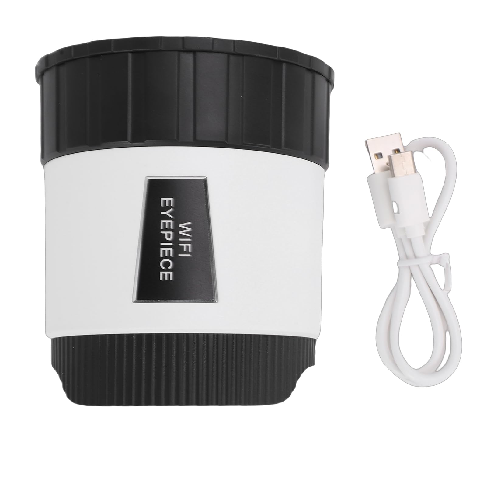 EMUKOEP Ocular de Cámara Telescópica WiFi, Pantalla 2K HD de 2,0 Pulgadas para Observaciones Sencillas, Adecuado para Monoculares, Binoculares y Telescopios (ShChGB)