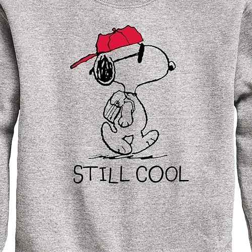 HYBRID APPAREL - Peanuts - Snoopy Still Cool - Toddler & Youth Crewneck Fleece Sweatshirt3