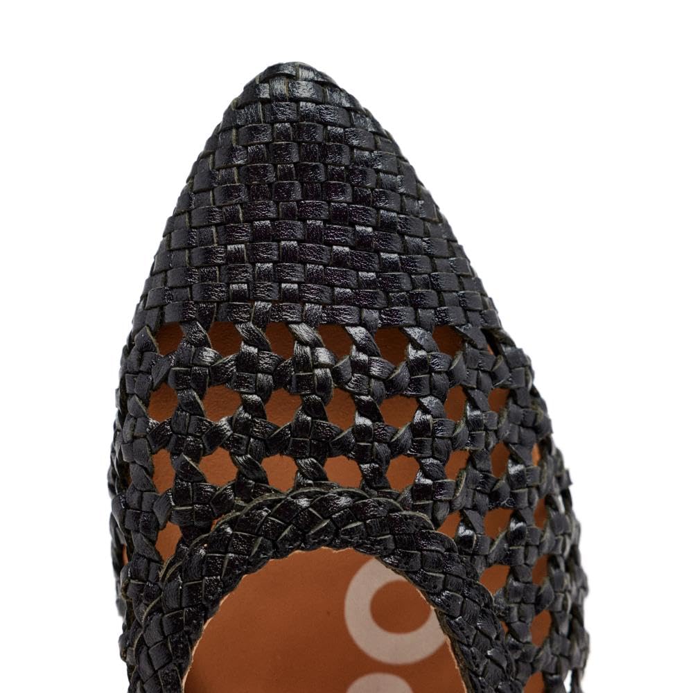 GIOSEPPO Ballerine Blu Intrecciate da Donna dell