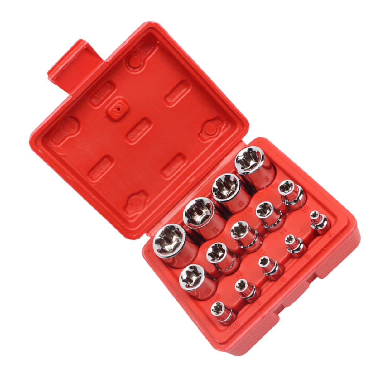 Douilles hexagonales en acier jojofuny kit de réparation pneu portable