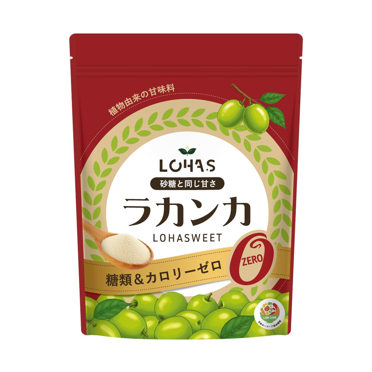 Amazon.co.jp: ロハス ラカンカ 800g 糖質制限 糖類ゼロ カロリーゼロ