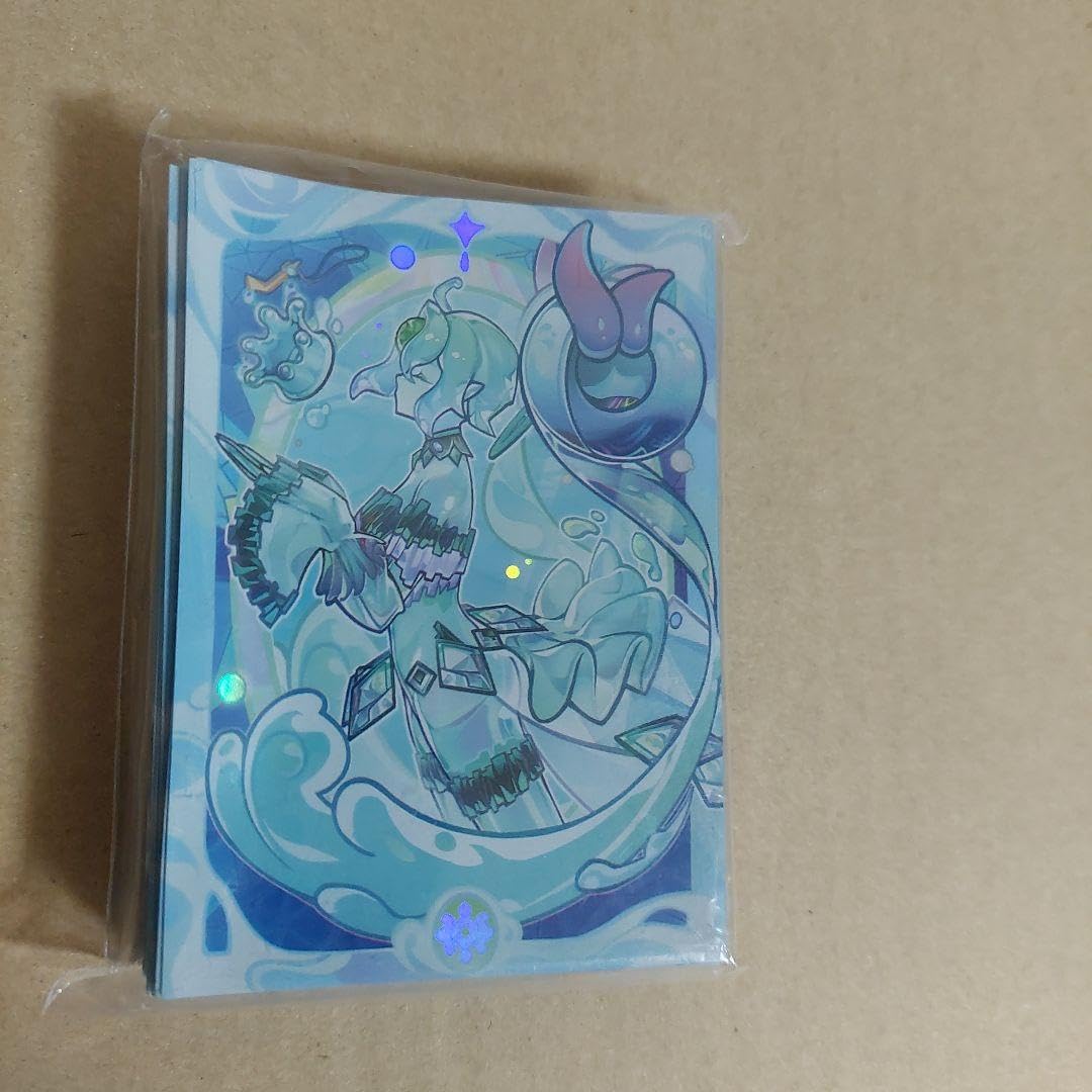 遊戯王　氷水帝エジル・ラーン　ひすい　ホロ加工　カード　デッキ　スリーブ 遊戯王 氷水帝エジル・ラーン ひすい ホロ加工 カード デッキ