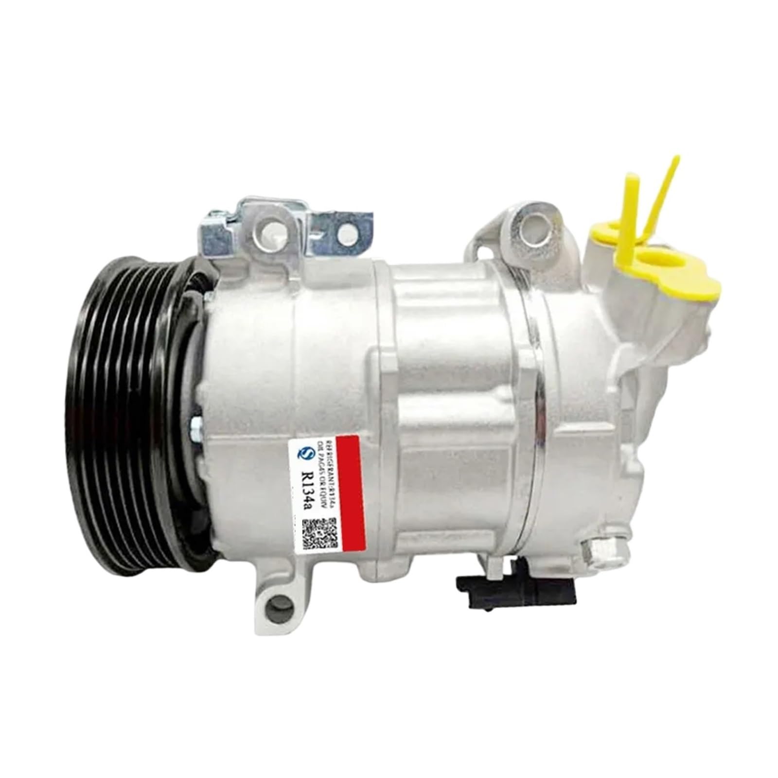 Pyqmztrv 124 Mm 6Sel16c Ac Compressor，Compatible For Peugeot 308 447150-1740 9659875480 9676443980 9676862380 4471501740(124 Mm)