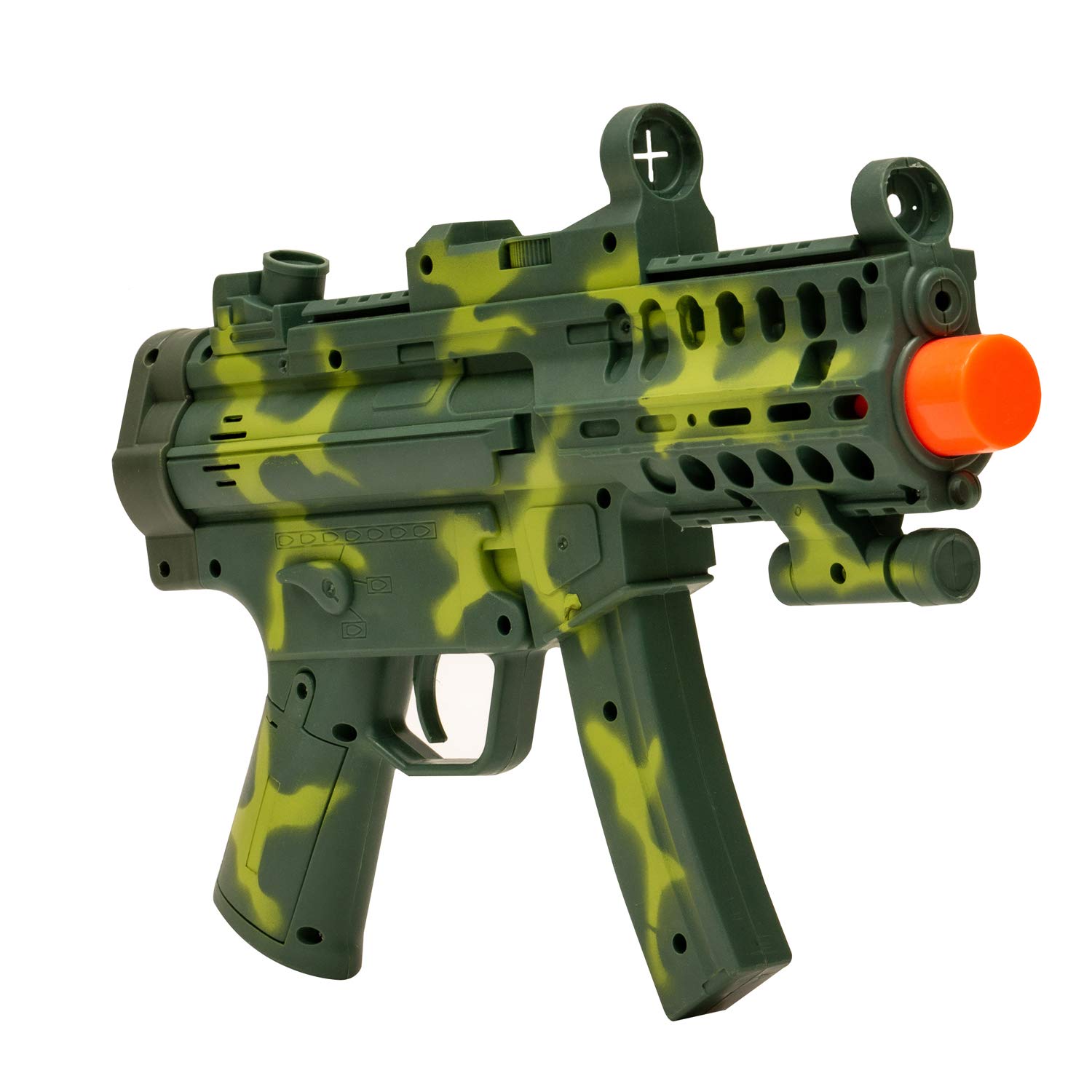 Gun Toys for Boys Tactical Combat Military Mission Camouflage Machine Gun Toy with Lights and Sound Effects for Kids Playing