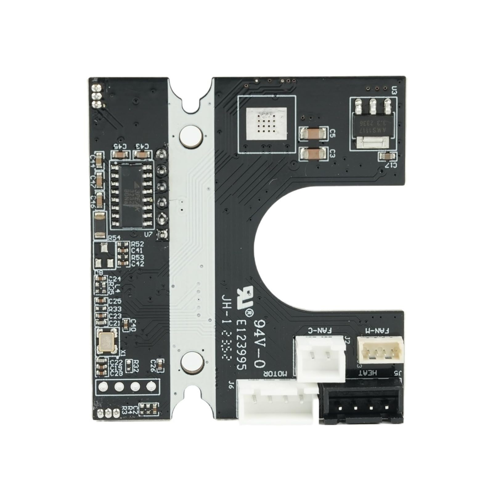 Compatibile con Flashforge, scheda estrusore AD5M | PCB estrusore serie Adventurer 5M, scheda di controllo, unità stabile, parte stampante 3D