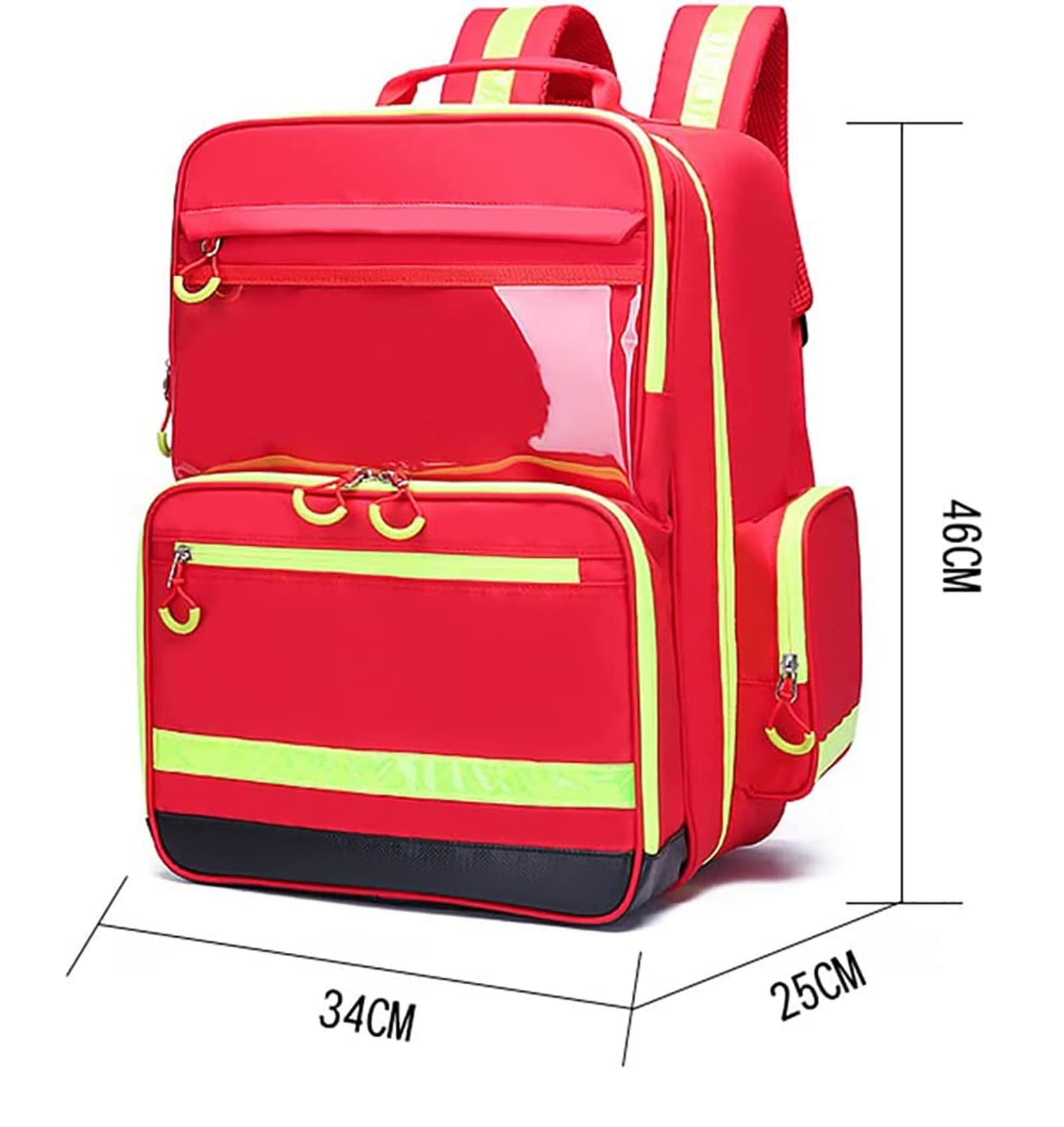 Kit di Pronto Soccorso Compatto Kit di Trauma Leggero Design Riflettente Kit Medici di Emergenza per la casa, l'auto, i Viaggi, l'escursionismo, Il Campeggio