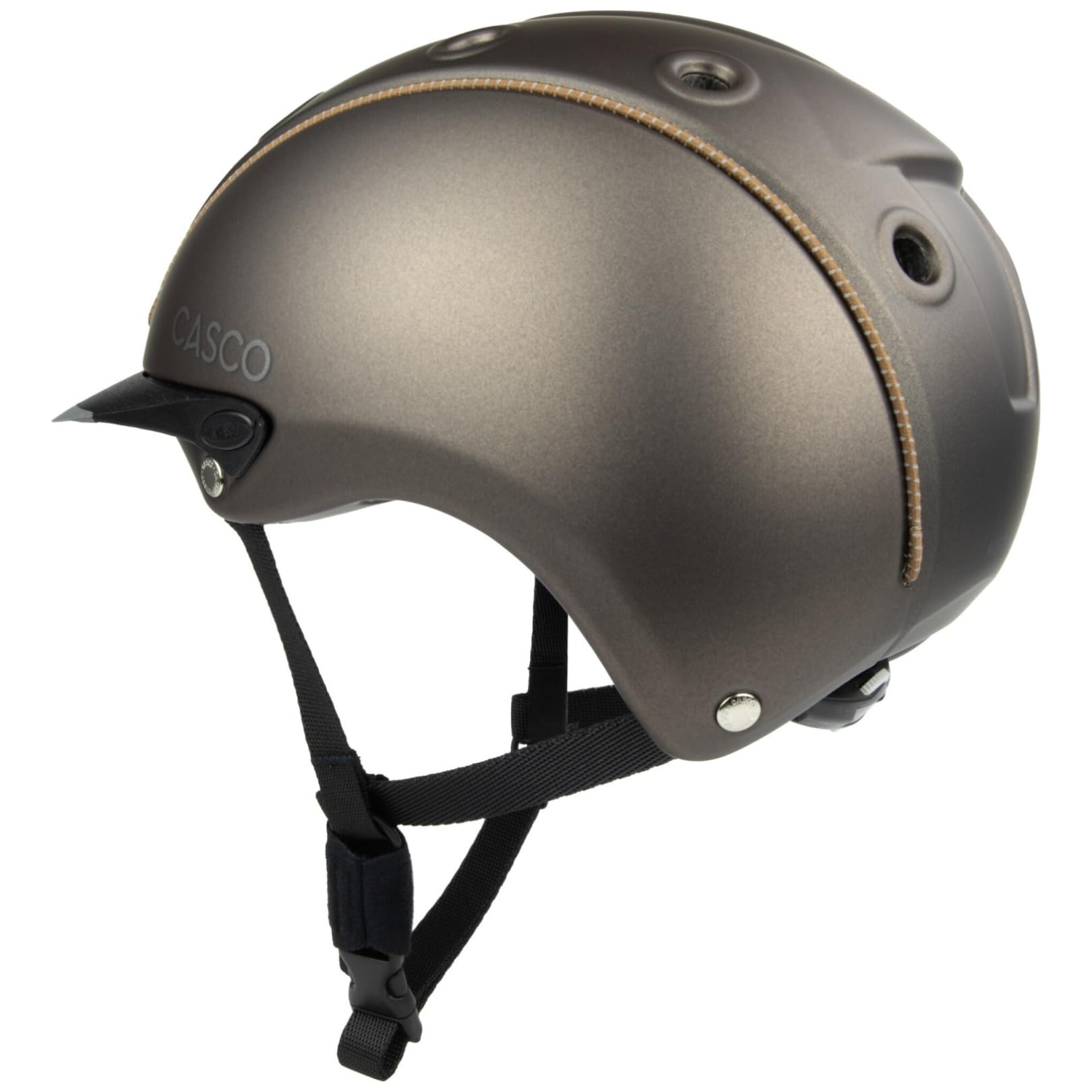 RL24 - Reithelm Mistrall-1 von Casco inkl. Putzschwamm – Reitkappe Damen, Herren & Kinder – leicht, optimal belüftet & Perfekter Sitz – Reiterhelm in vielen Farben & Größen