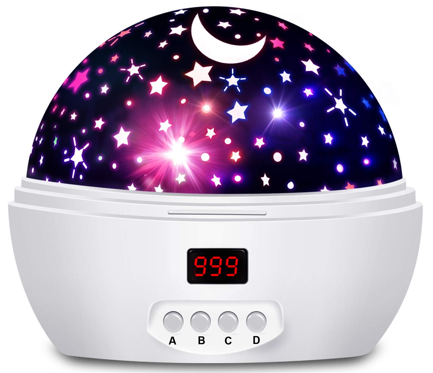 Night Lights for Kids, Multi Colors Star Projector with