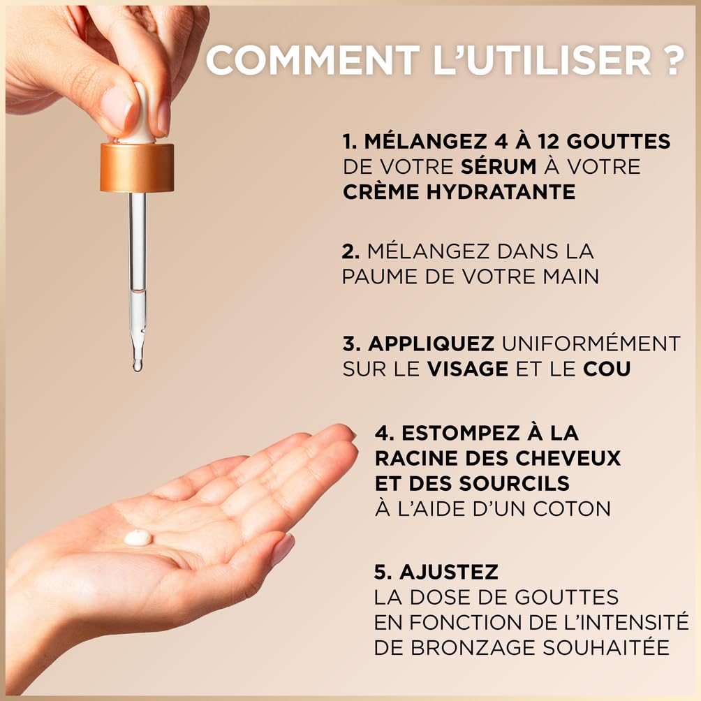 GARNIER Ambre Solaire - Coffret Mousse & Sérum Autobronzants & Hydratants - Teint Naturel & Radieux - Eau De Coco, Glycérine, Acide Hyaluronique - Vegan & Cruelty Free - Visage & Corps