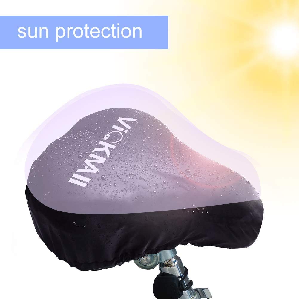 DATONG satte Lab de Couverture de vélo étanche, étui de Protection Selle de vélo, Compatible avec la Plupart des Selle de vélo (2pcs)