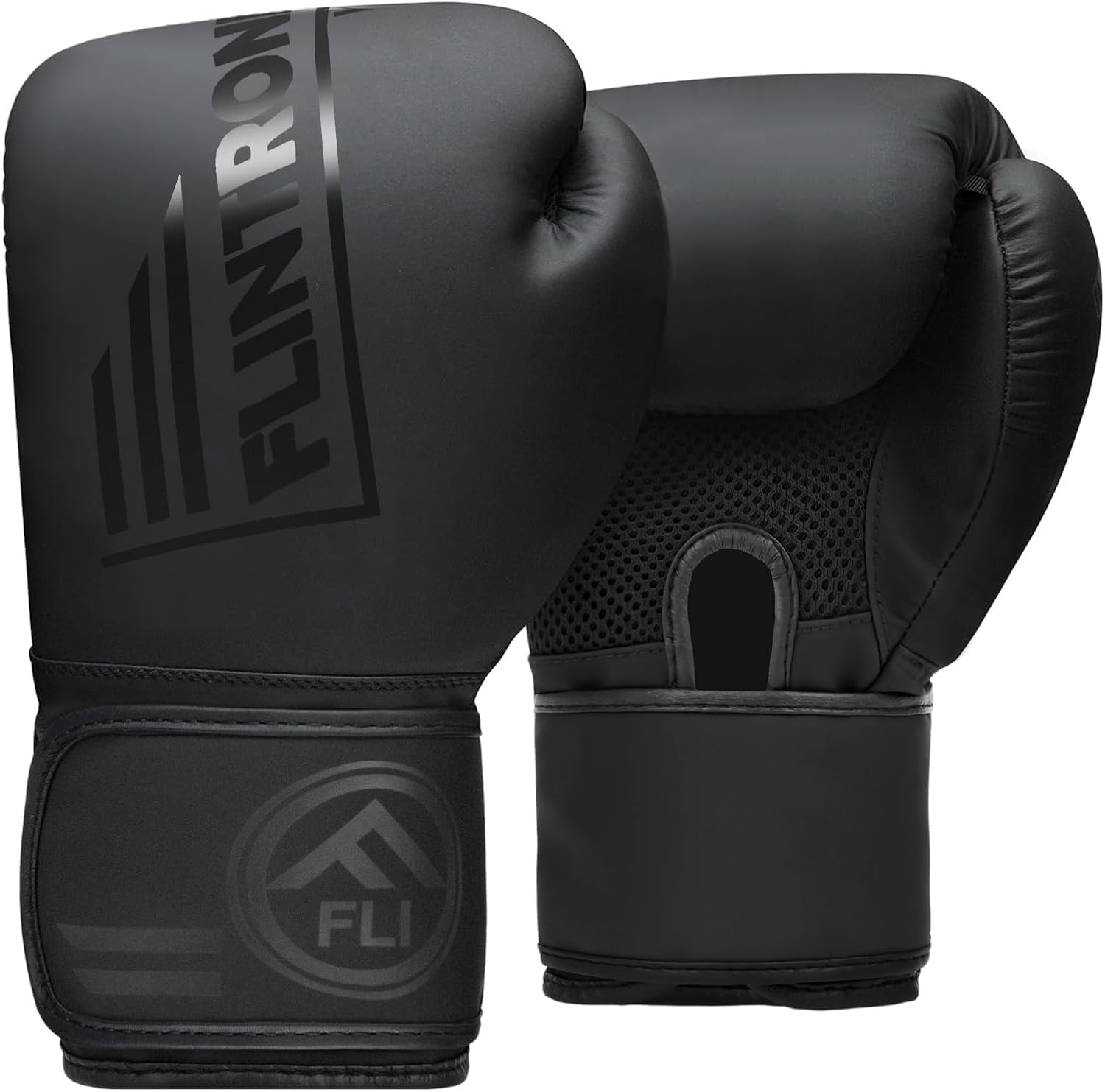 Flintronic Boxhandschuhe, Kickboxhandschuhe, Boxing Gloves, Thai Boxhandschuhe Damen und Herren für Muay Thai, MMA, Kampfsport, Kickboxen, Sparring